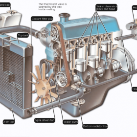 nguyên lý hoạt đông làm mát động cơ