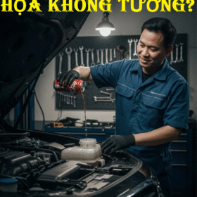 Thử đổ Coca-Cola vào két nước xe – chuyện gì sẽ xảy ra?”