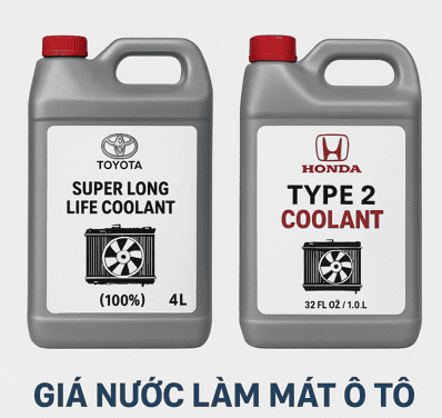 giá nước làm mát ô tô