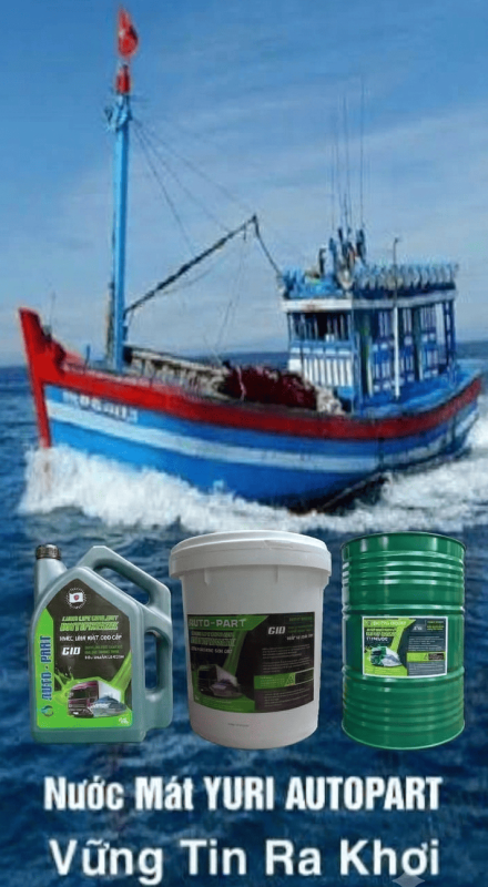 nước làm mát xe tải và tàu biển